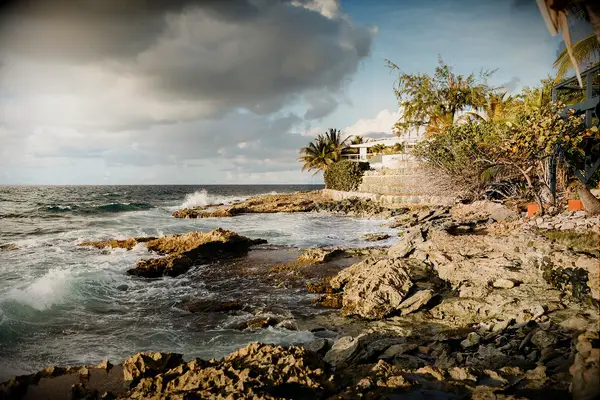 Waves Cane Bay hotel on water