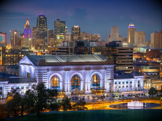 Kansas City at night