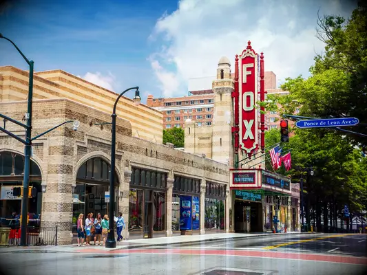 Fox entertainment venue in Atlanta