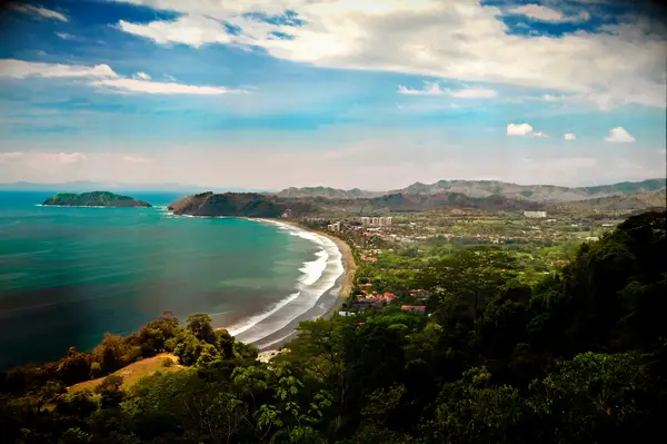 photo of jaco costa rica pacific coastline for bachelor party ideal