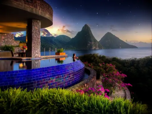 Best honeymoon destination - St Lucia, Jade Mountain