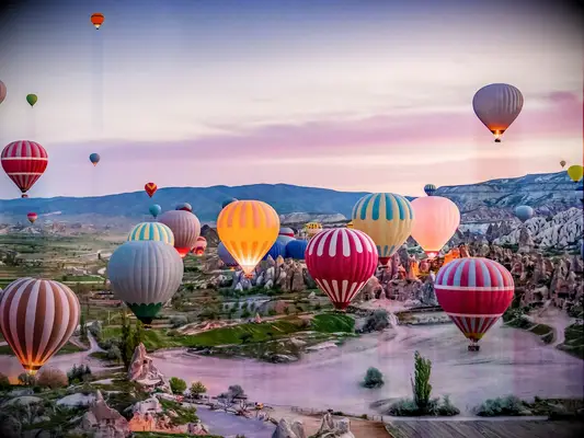 hot air balloons cappadocia turkey