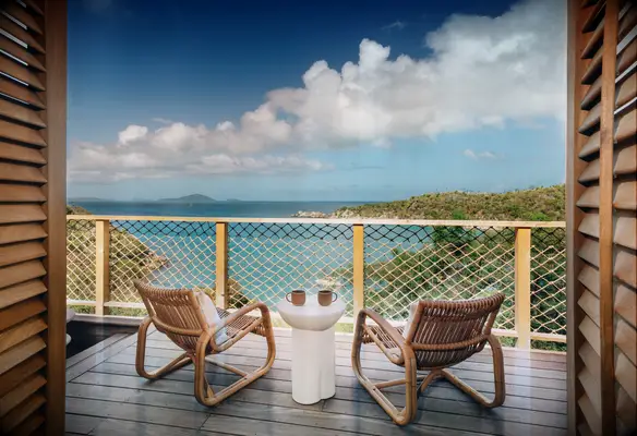 Lovango Bay views of water