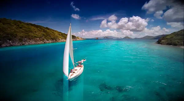 sailing through the caribbean photo