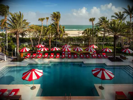The faena hotel pool miami beach destination wedding