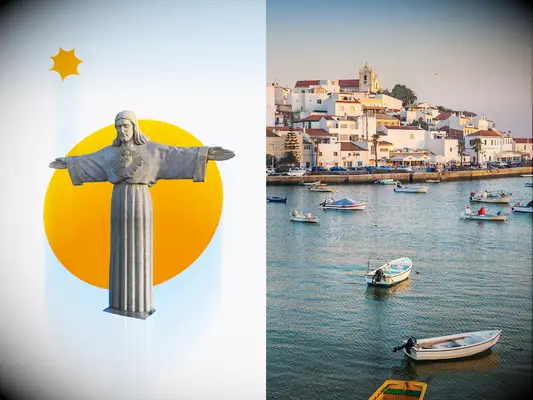 portugal destination wedding graphic