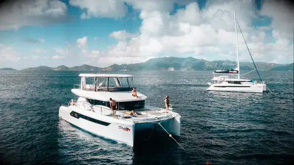 People on a boat on the ocean