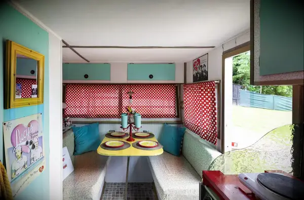 I Love Lucy-themed camper van 