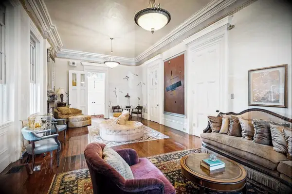 Living room of mansion