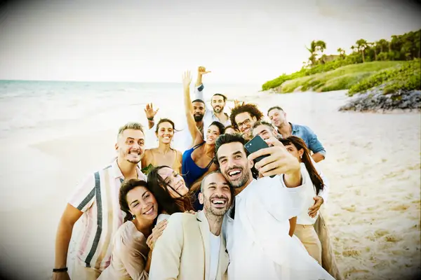 Beach wedding in Mexico